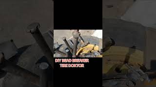 Bead breaker tool DIY wheelmaintenance tirebalancing automobile cartires [upl. by Wennerholn963]