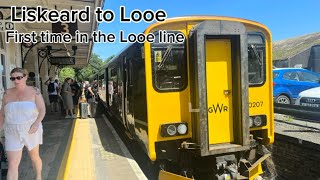 Liskeard to Looe First to on the Looe Line GWR [upl. by Boatwright]