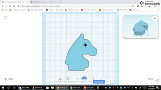 Tinkercad scribble knight [upl. by Ocram]