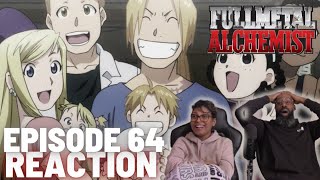 Fullmetal Alchemist Brotherhood 1x64 quotJourneys Endquot Reaction [upl. by Atiran]