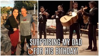 SURPRISING MY DAD WITH MARIACHI [upl. by Kosel]