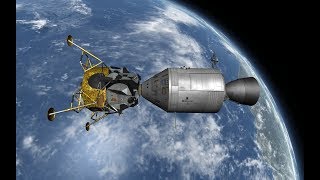 KSP Apollo  Saturn 1B [upl. by Georgiana]