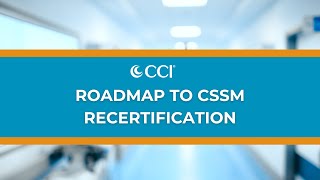 Roadmap to CSSM Recertification [upl. by Aikas897]