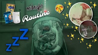 My Midnight Routine With 2 SILICONE BABIESReborn’s World [upl. by Ellehcsor182]