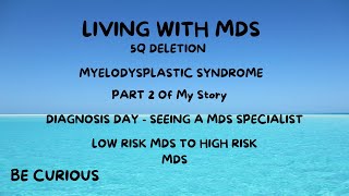 Living with MDS 5Q Deletion Myelodysplastic Syndrome Ann’s Story A Patient’s Perspective [upl. by Mehalek231]