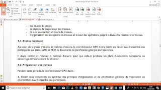 OPC  ordonnancementpilotage et coordinationدورة تكوينية في تسيير الورش [upl. by Thurman947]