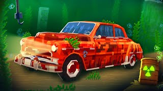 RESTORATION OF A SUNKEN CAR IN MINECRAFT [upl. by Kaylil535]