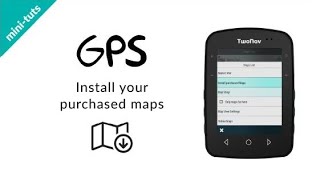 minituts GPSApp TwoNav Instala tus mapas por WiFi [upl. by Gnni]