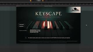 How to load a Keyscape preset Mac  FREE PRESET [upl. by Airam888]