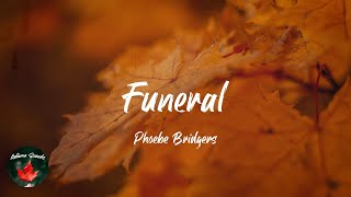 Phoebe Bridgers  Funeral Lyric video [upl. by Sudaorb]