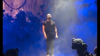 DRAKE PERFORMING GODS PLAN FOR THE FIRST TIME LIVE CRAZY [upl. by Eisnyl623]