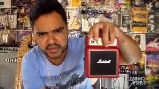 REVIEW MINI AMPLIFICADOR AMPLIFICATION MARSHALL MS2R [upl. by Wang618]