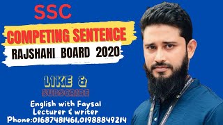 SSC completing sentence Rajshahi Board 2020 [upl. by Namijneb665]