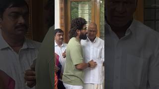 Alluarjun Consoles RajendraPrasad on the demise of his daughter [upl. by Annawik]