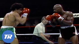 Marvin Hagler vs Mustafa Hamsho  FREE FIGHT [upl. by Lanevuj473]