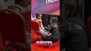 EUROPEN CHAMPİONSHİP 🥉🫵 taekwondo tkdfamily tkd [upl. by Airdnaed]