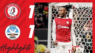 Semenyo heads in equaliser 💥 Bristol City 11 Swansea City  Highlights [upl. by Tiffanle]