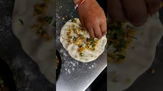 Garlic naan recipe  how to make garlic naan  shorts streetfood foodshorts foodrecipe [upl. by Corenda829]