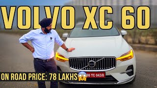 2024 Volvo XC60 B5 AWD indepth Walkaround  Price  77 lakhs  Worth to buy  volvo MotorByte [upl. by Sotsirhc]