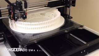 Impressora 3d Timelapse do Coliseu [upl. by Ellocin]