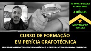 CURSO DE PERICIA GRAFOTÉCNICA [upl. by Dailey]