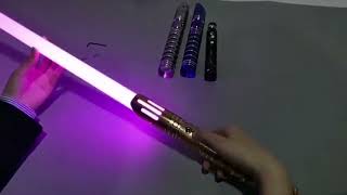 RGB Lightsaber  Suitable For Heavy Dueling  Bestshoptheday [upl. by Onaimad]