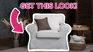 How to change old cover  IKEA Ektorp Armchair by Masters of Covers [upl. by Nickles]