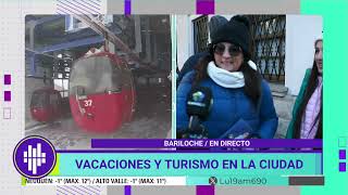 Vacaciones y turistas en Bariloche quotUn frío hermosoquot [upl. by Malorie991]