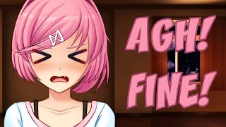 I Get Natsuki to Admit Shes Cute  quotJust Natsukiquot DDLC Mod [upl. by Emmaline]