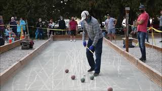 2020 Burlington Bocce Club  Doubles Leagues  Championship Game [upl. by Constantia680]