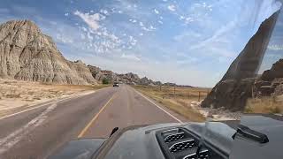 A drive through the Badlands National Park [upl. by Ademla]