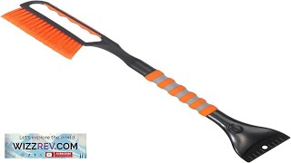 Snow Brush and Ice Scraper for Car Windshield264quot Window Scraper Deicer Review [upl. by Haerb342]