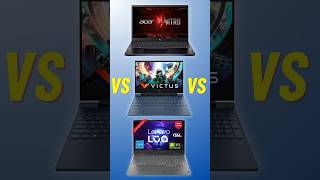 Acer Nitro V vs Hp Victus vs Lenovo Loq Gaming Laptop RTX 4050 3050 gaminglaptop [upl. by Heigl]