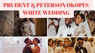 PETERSON OKOPI X Prudent Gabriels white weddingOFFICIAL WEDDING VIDEO FULL VIDEO [upl. by Kellyann]