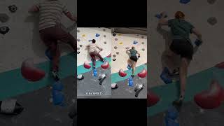 Climbing Technique Comparison Beginner Paraclimber And Intermediate Climber  Hyperclimbers [upl. by Bausch]