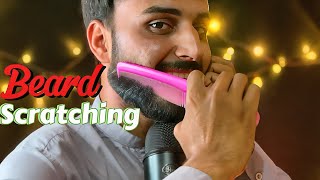 Asmr Beard Scratching With Comb asmr asmrbeard asmrscratching [upl. by Eatnoid365]