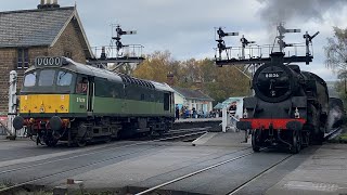 North Yorkshire Moors Railway  30th amp 31st October 2024 [upl. by Einnil371]