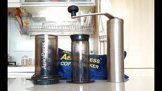 AeroPress x Porlex JP30 Grinder Review [upl. by Lopes]