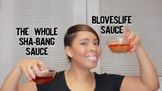 The Boiling Crab Whole ShaBang Sauce Recipe vs Bloveslife Sauce New [upl. by Notkcorb384]