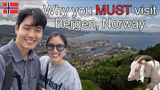 Best Country to Visit in Summer Norway  quotWe are at Bergenquot [upl. by Nylevol]