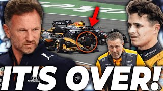 🚨McLaren FURIOUS over Red Bulls NEW ILLEGAL TYRE TRICK ACCUSATIONS After Verstappens HUGE PENALTY [upl. by Odlaner]