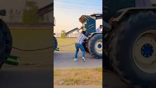 Suno bolo na 🥰 tractor tranding stunt funny jcb explore love edit duet shortfeed farming [upl. by Madancy]