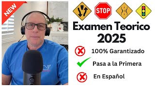 2025 ACTUAL EXAMEN TEORICO DE MANEJO DMV EN ESPAÑOL [upl. by Tim]