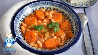 FASOLADA  Soupe aux haricots blancs Cuisine à la grecque [upl. by Yahs]