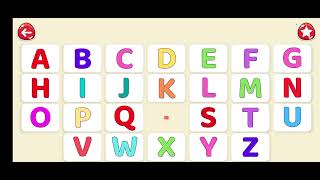 A B C D English alphabet [upl. by Kathrine]