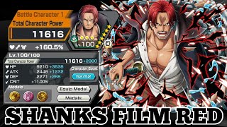 SHANKS FILM RED GAMEPLAY  ONE PIECE BOUNTY RUSH  OPBR [upl. by Ivonne574]