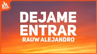 Rauw Alejandro – DEJAME ENTRAR Letra [upl. by Farrow]