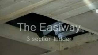 Youngman Easiway Loft Ladder [upl. by Stuckey]