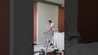 How to Wallpaper a chimney breast [upl. by Adnawal]