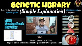 Genetic Library  Genomic amp cDNA  Construction amp Screening  Applications  Tamil  ThiNK Biology [upl. by Goodhen]